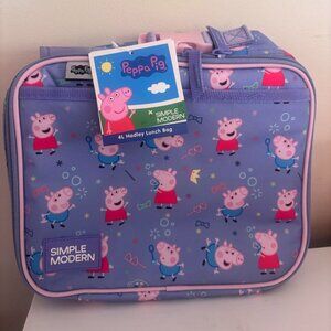 Simple Modern Peppa Pig Lunch Tote – Insulated – New